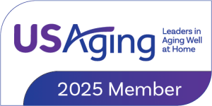 US Aging Leaders in Aging Well at Home logo